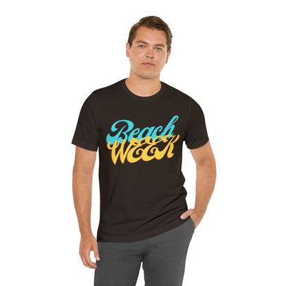 DCAL Beach Collection "Beach Week" Unisex Jersey Short Sleeve Tee