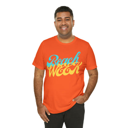 DCAL Beach Collection "Beach Week" Unisex Jersey Short Sleeve Tee