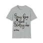 Graphic Tee Halloween "Scary On" Unisex Softstyle T-Shirt