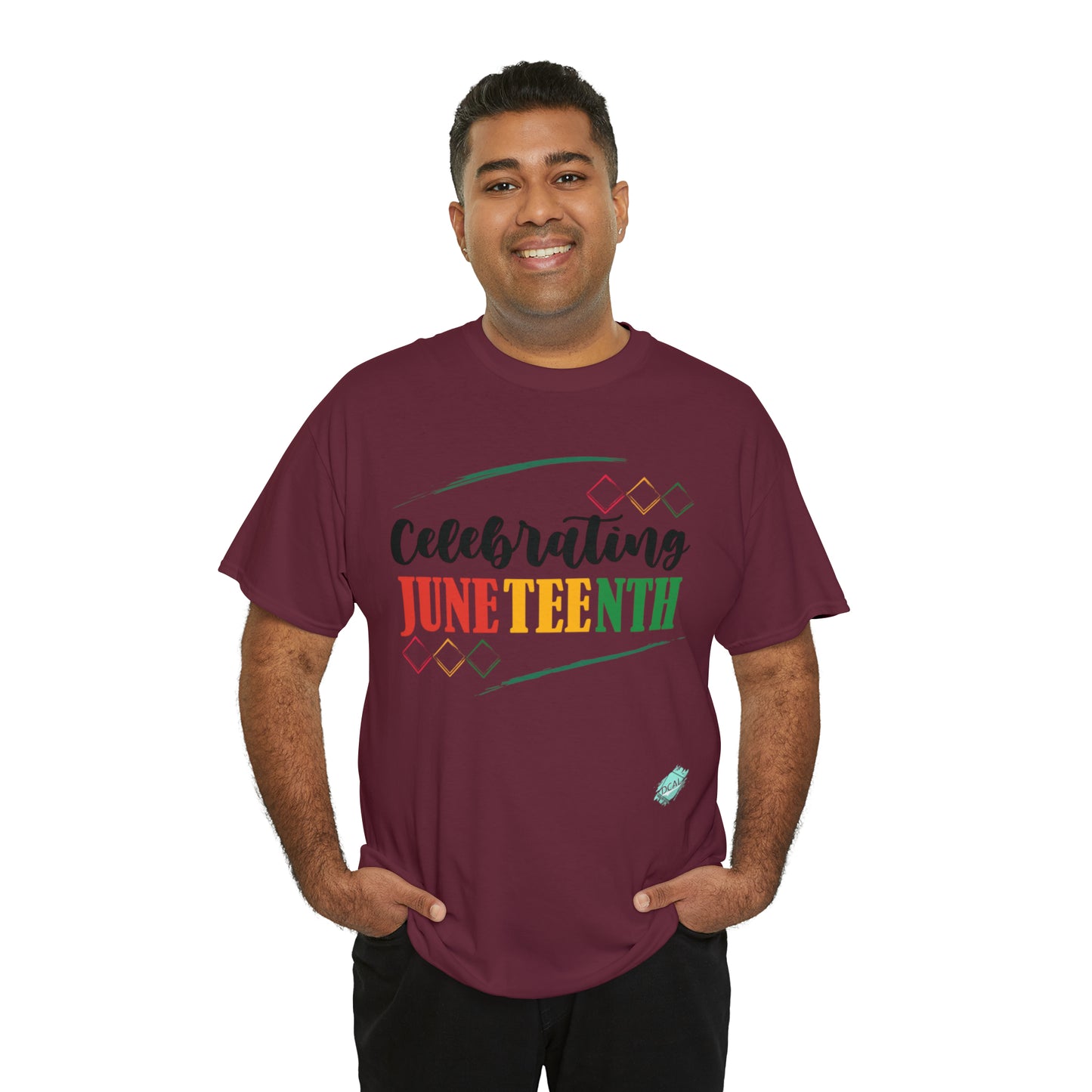DCAL Juneteenth "Celebrating" Unisex Heavy Cotton Tee