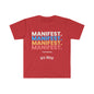DCAL Graphic Tee "Manifest" Unisex Softstyle T-Shirt