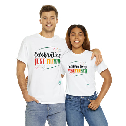 DCAL Juneteenth "Celebrating" Unisex Heavy Cotton Tee