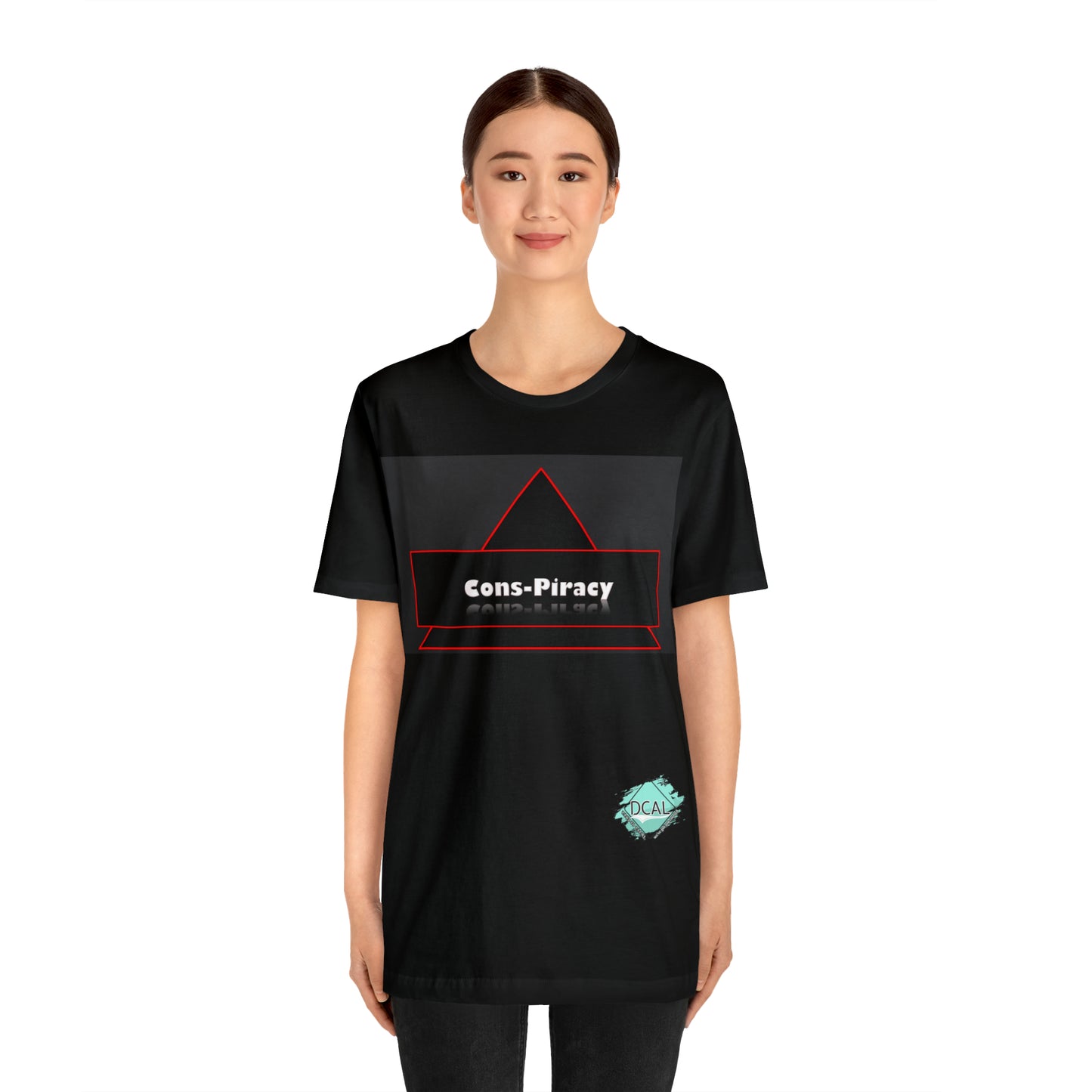 DCAL Graphic Tees "Cons-Piracy" Unisex Jersey Short Sleeve Tee