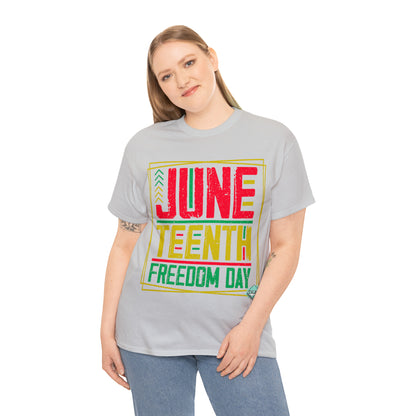 DCAL Juneteenth "Freedom Day" Unisex Heavy Cotton Tee