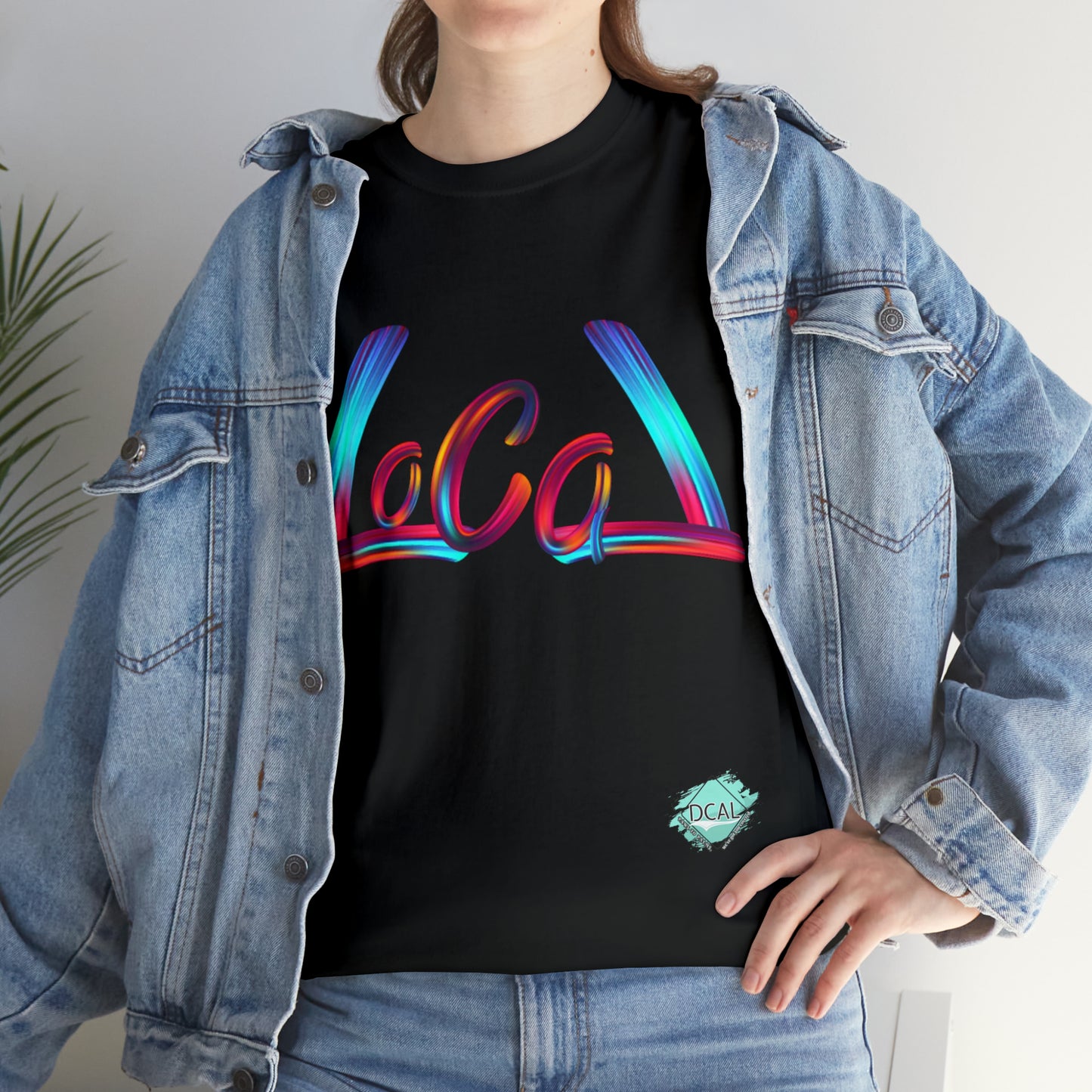 DCAL Graphic Tees "Local Colorful" Unisex Heavy Cotton Tee