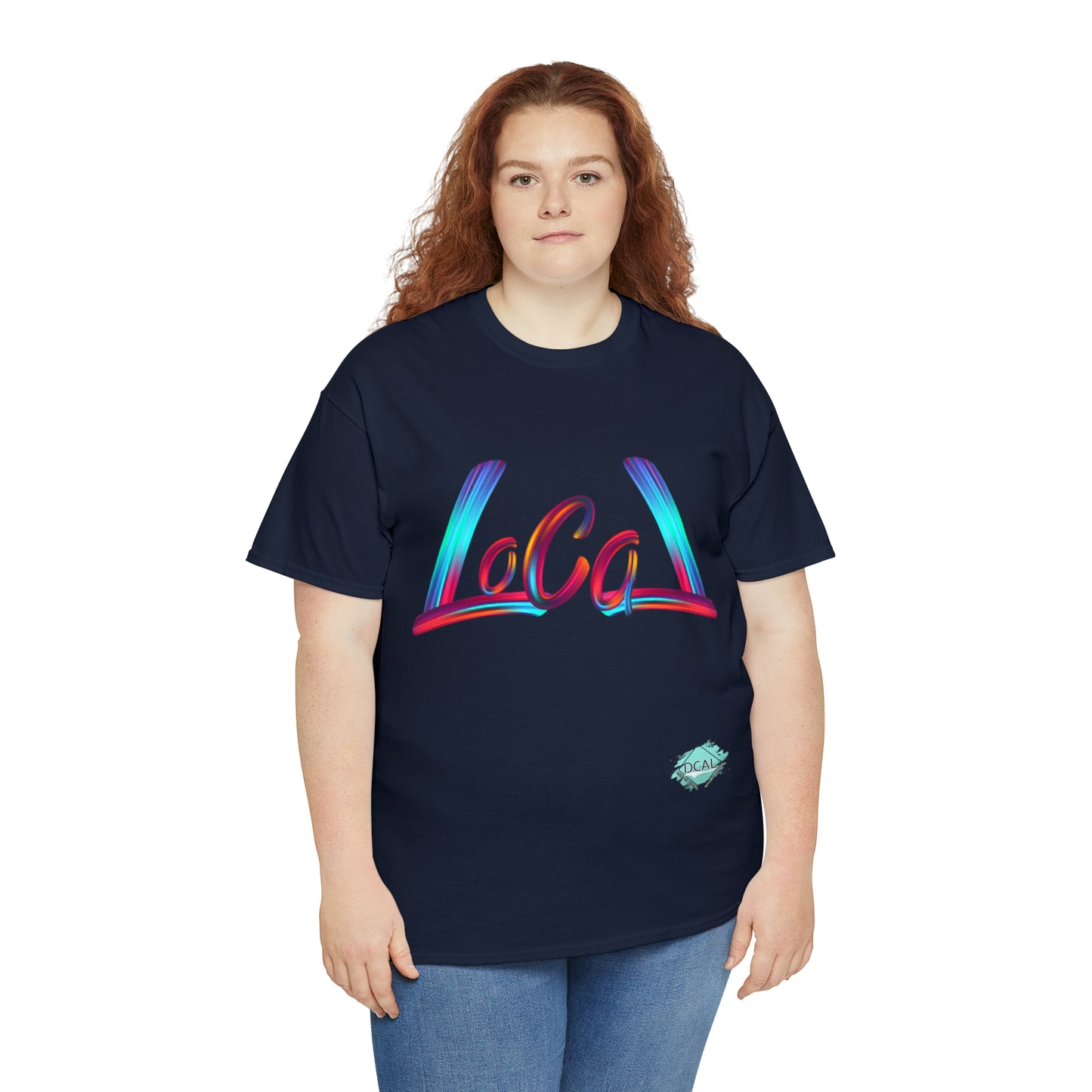 DCAL Graphic Tees "Local Colorful" Unisex Heavy Cotton Tee