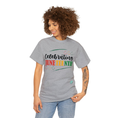 DCAL Juneteenth "Celebrating" Unisex Heavy Cotton Tee
