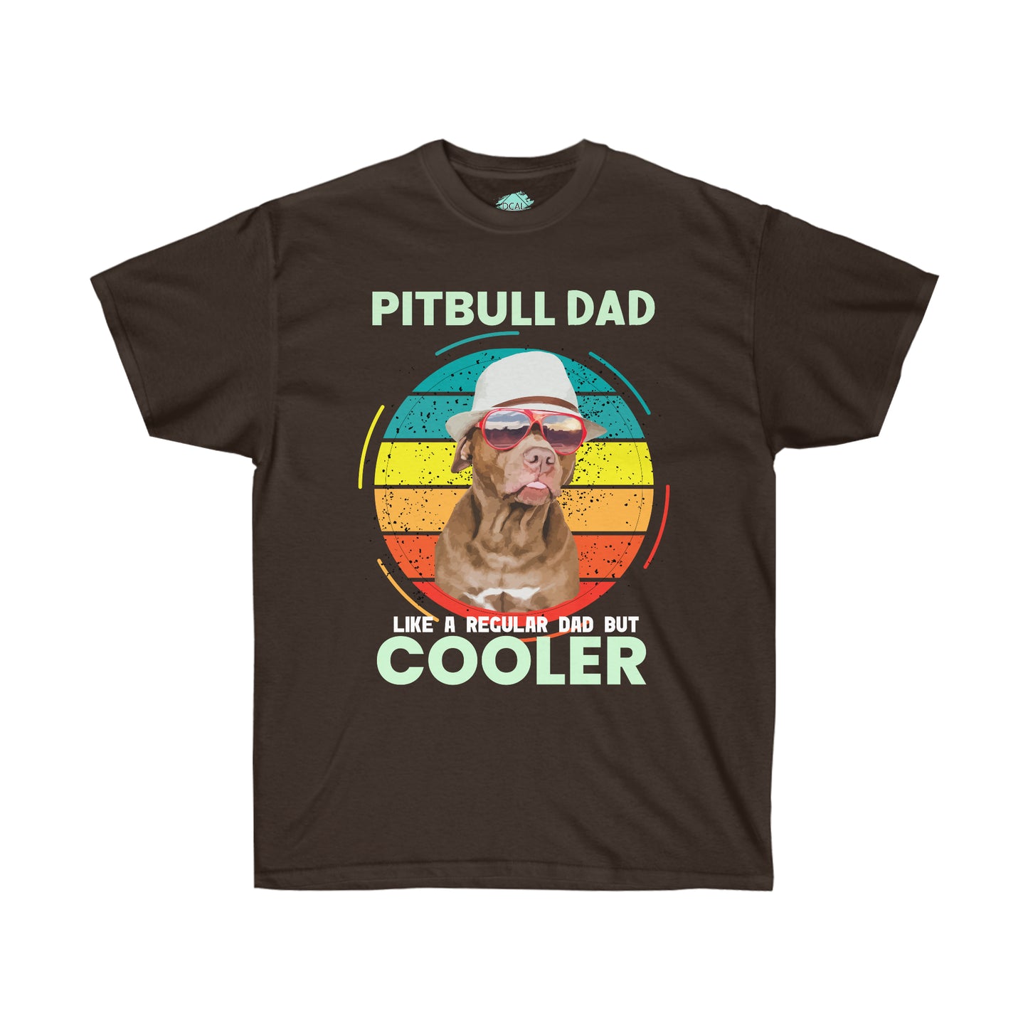 DCAL Pitbull Passion "Pitbull Dad Cooler" Unisex Ultra Cotton Tee