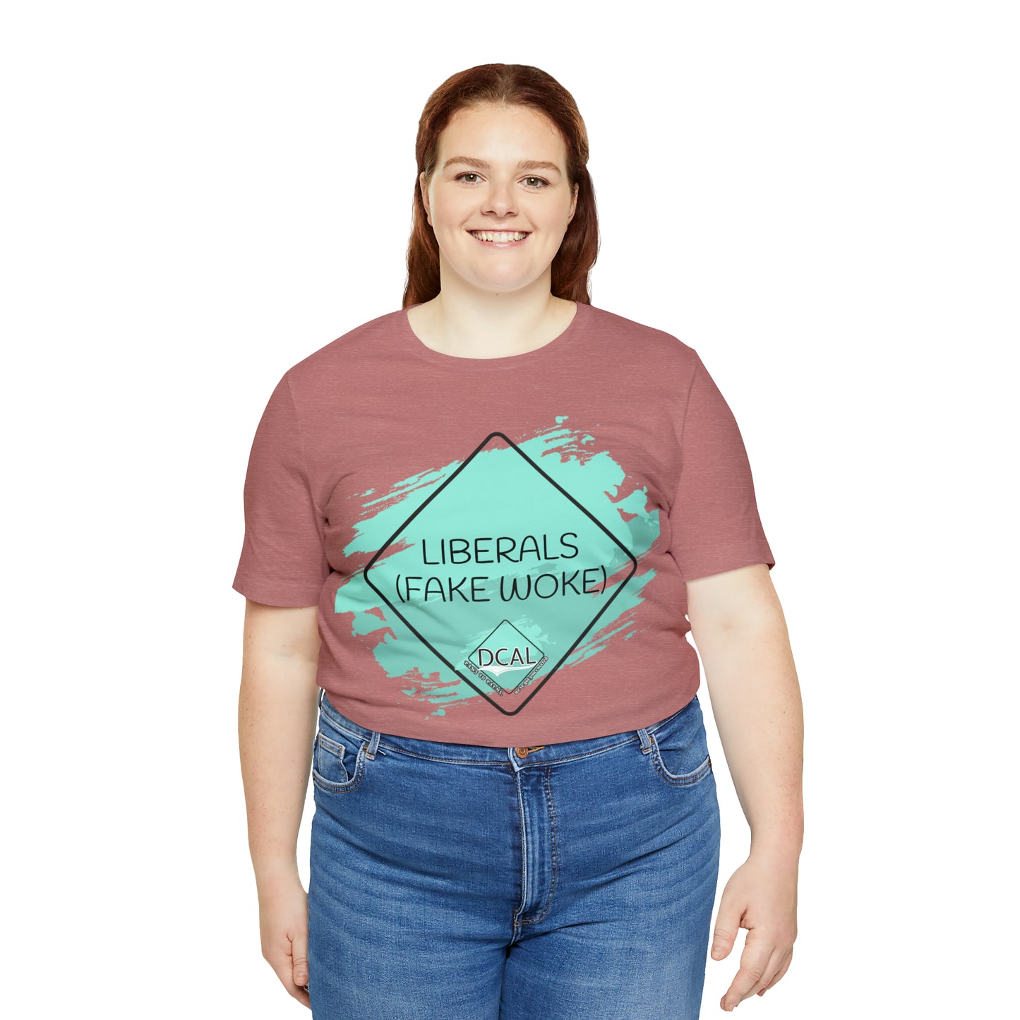 DCAL Graphic Tees "Fake Woke" Unisex Jersey Short Sleeve Tee