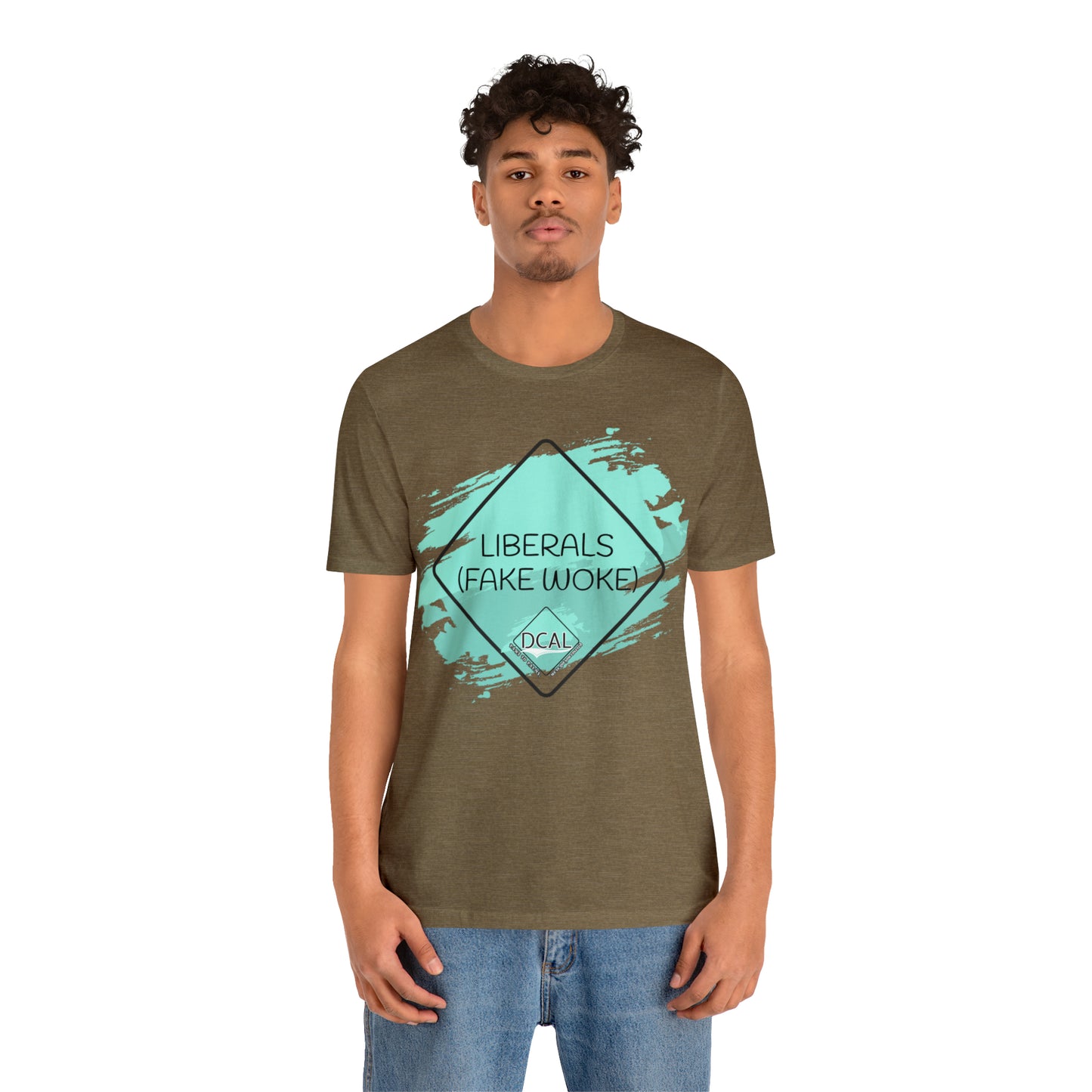 DCAL Graphic Tees "Fake Woke" Unisex Jersey Short Sleeve Tee