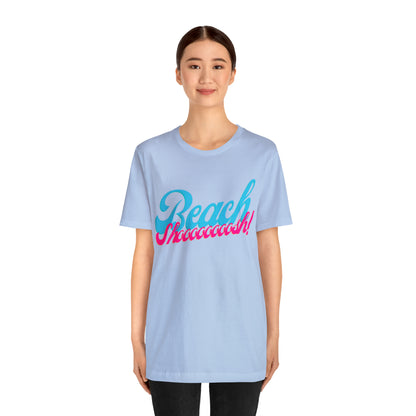 DCAL Beach Collection "Beach Shoosh" Unisex Jersey Short Sleeve Tee