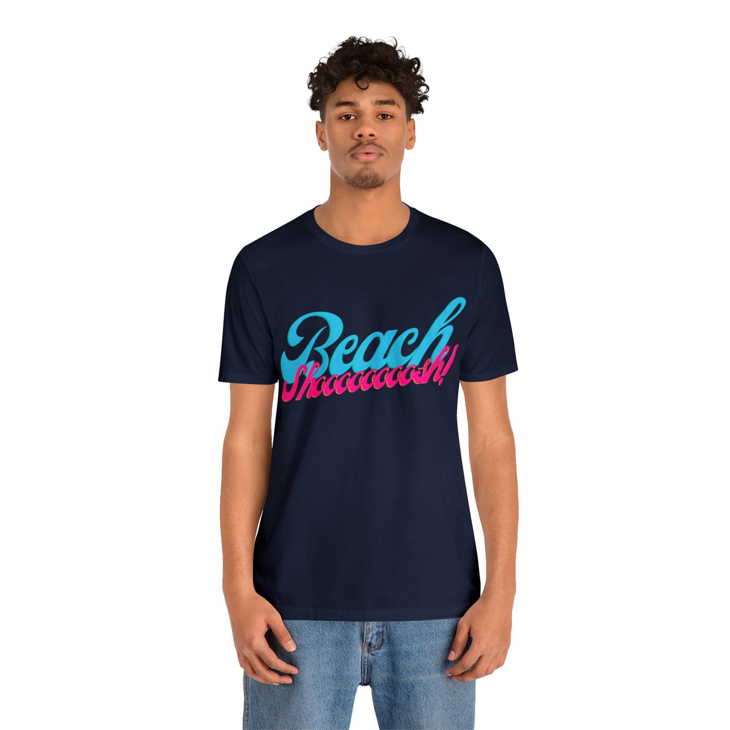 DCAL Beach Collection "Beach Shoosh" Unisex Jersey Short Sleeve Tee