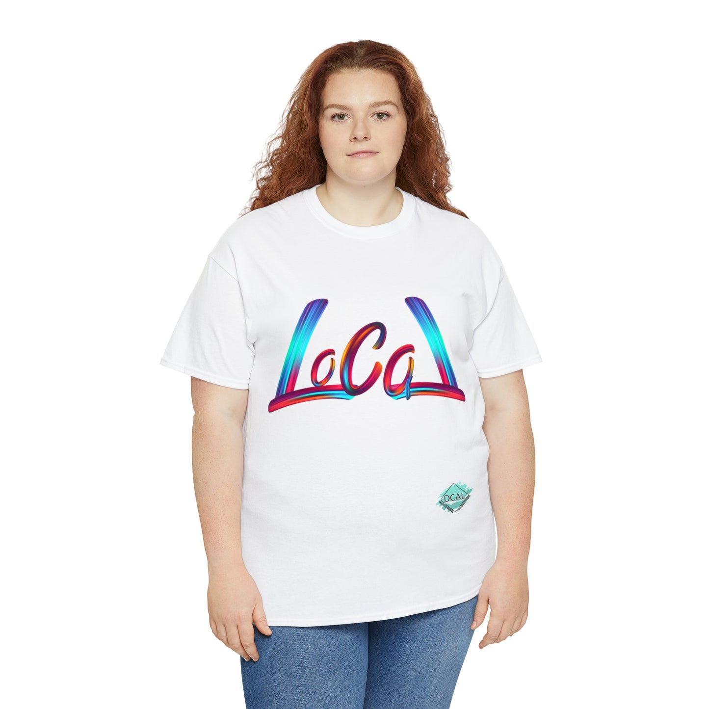 DCAL Graphic Tees "Local Colorful" Unisex Heavy Cotton Tee