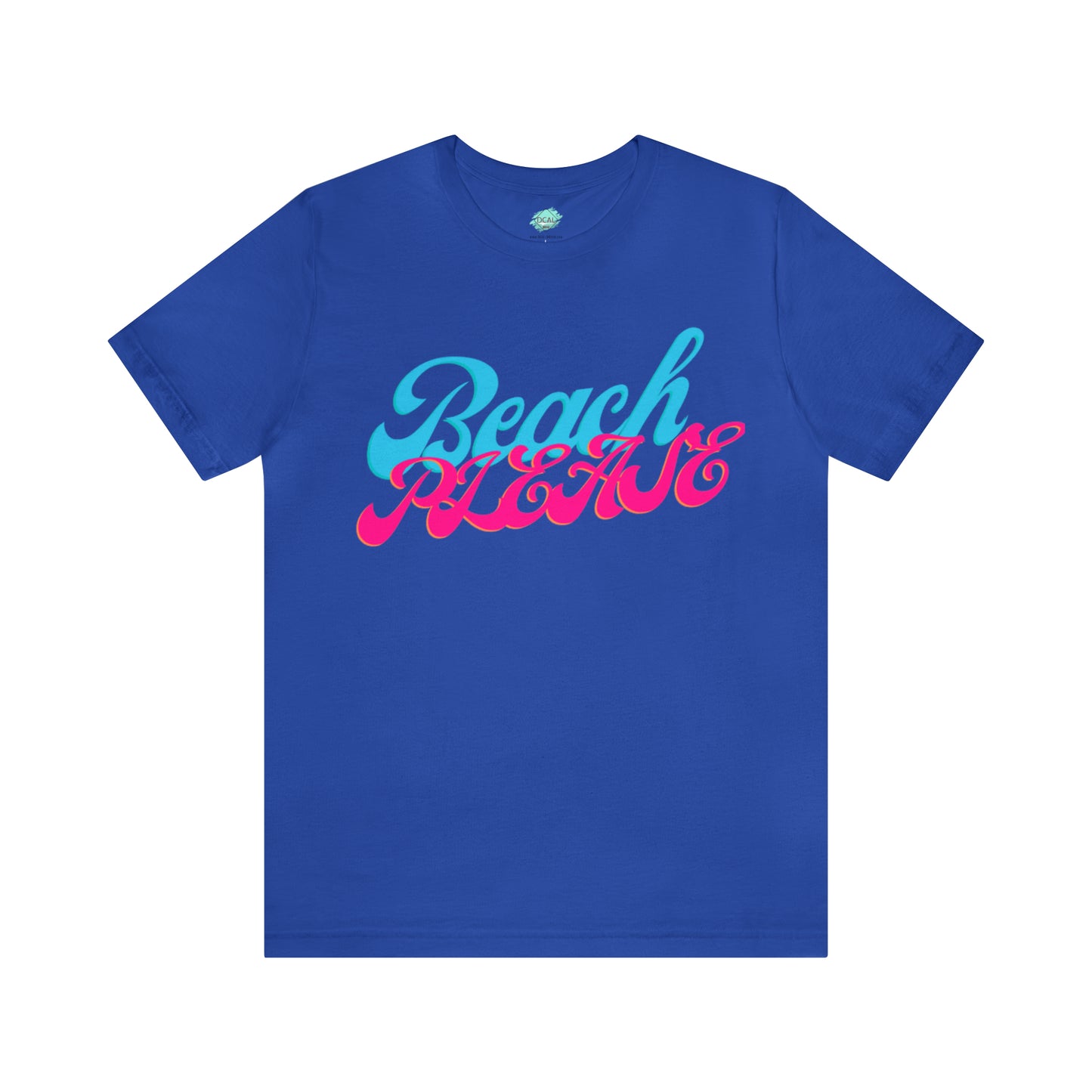 DCAL Beach Collection "Beach Please" Unisex Jersey Short Sleeve