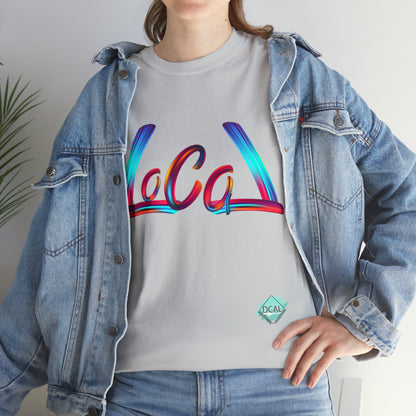 DCAL Graphic Tees "Local Colorful" Unisex Heavy Cotton Tee