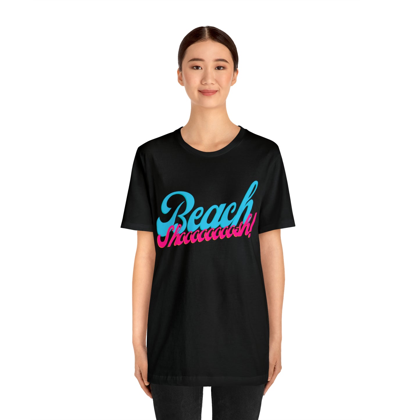 DCAL Beach Collection "Beach Shoosh" Unisex Jersey Short Sleeve Tee