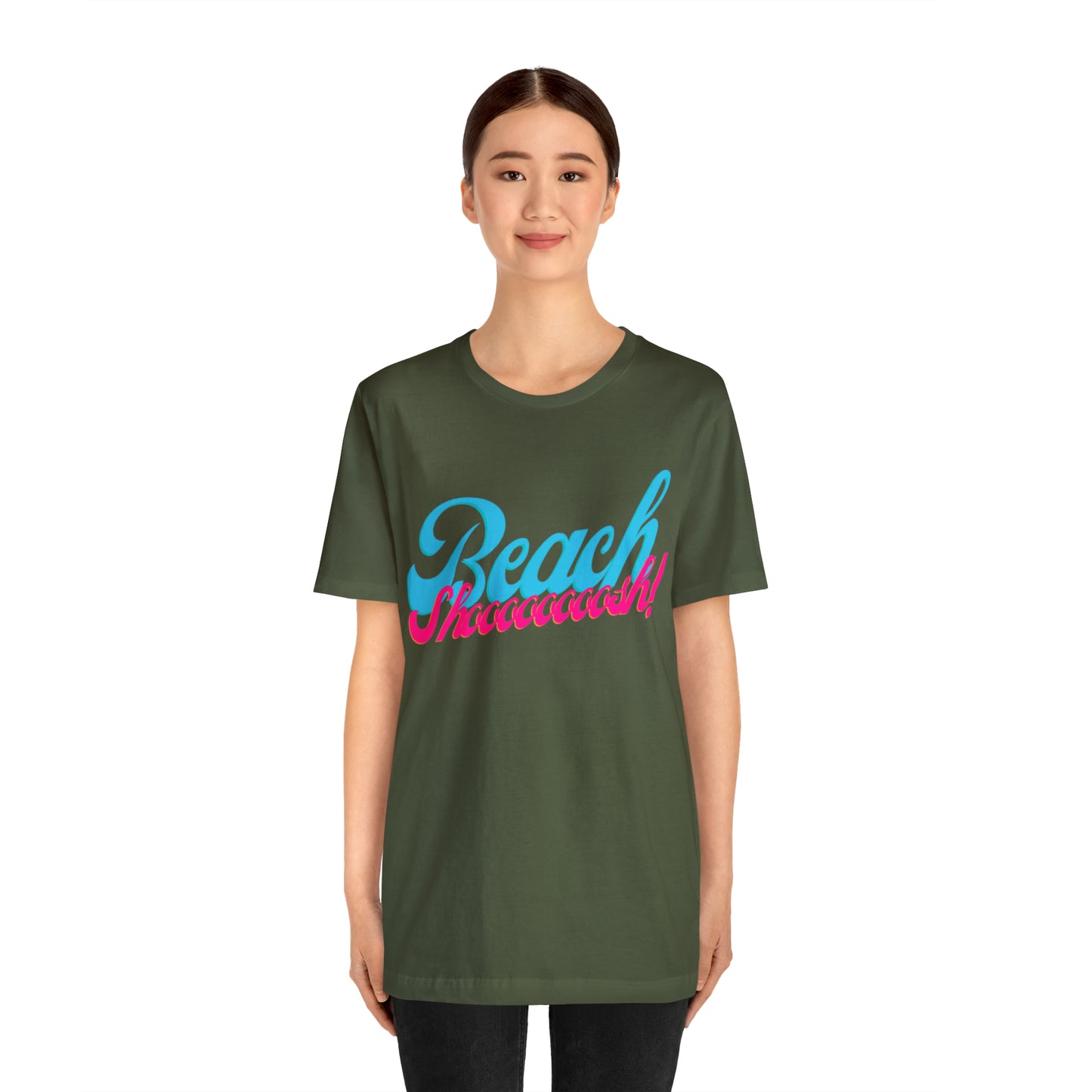 DCAL Beach Collection "Beach Shoosh" Unisex Jersey Short Sleeve Tee