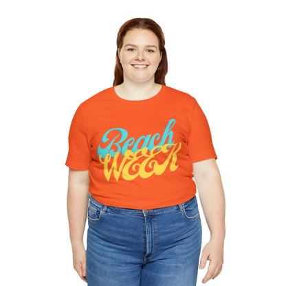 DCAL Beach Collection "Beach Week" Unisex Jersey Short Sleeve Tee