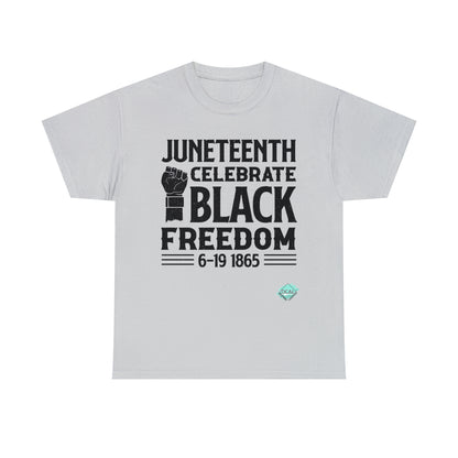 DCAL Juneteenth "Celebrate Freedom" Unisex Heavy Cotton Tee