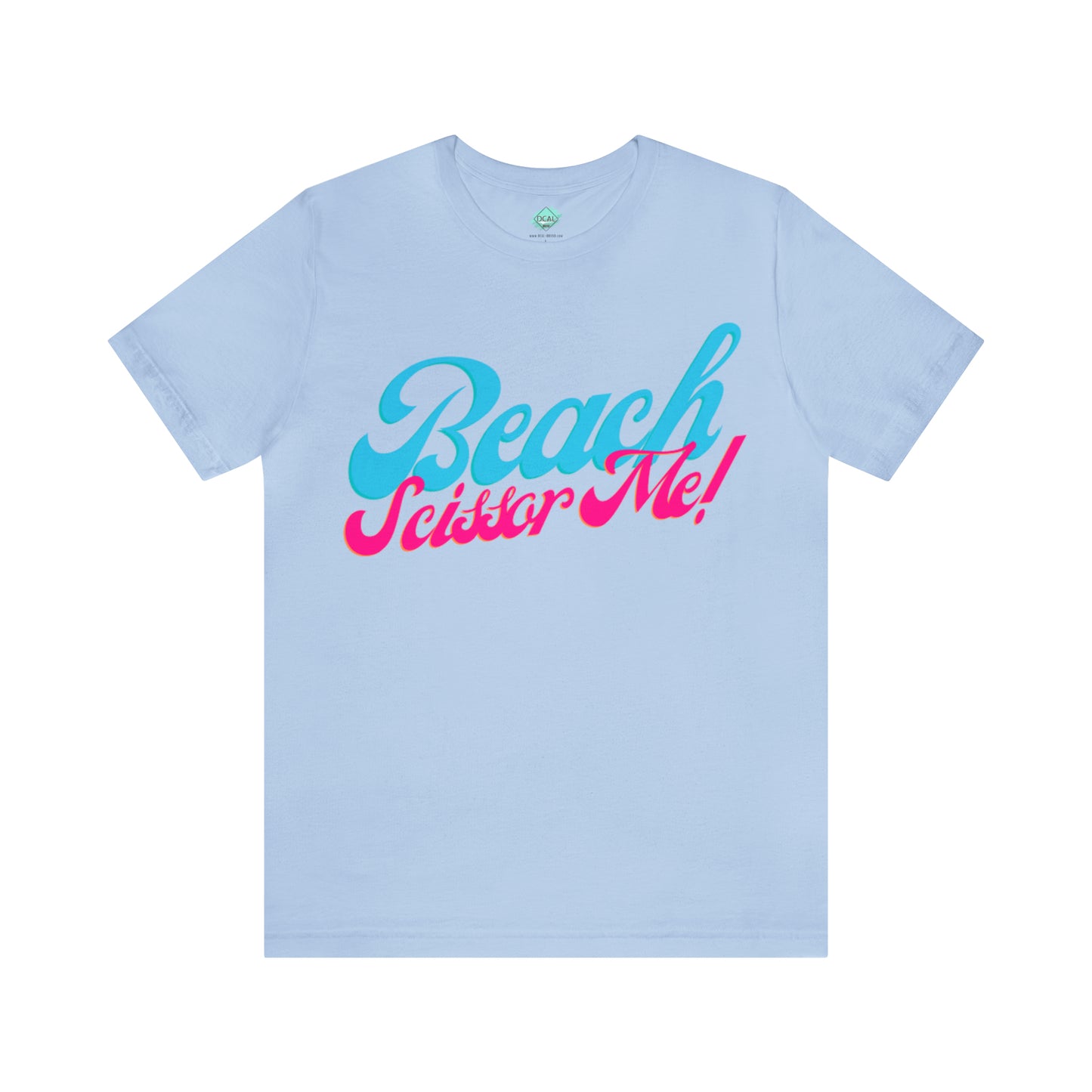 DCAL Beach Collection "Beach Scissor Me" Unisex Jersey Short Sleeve Tee