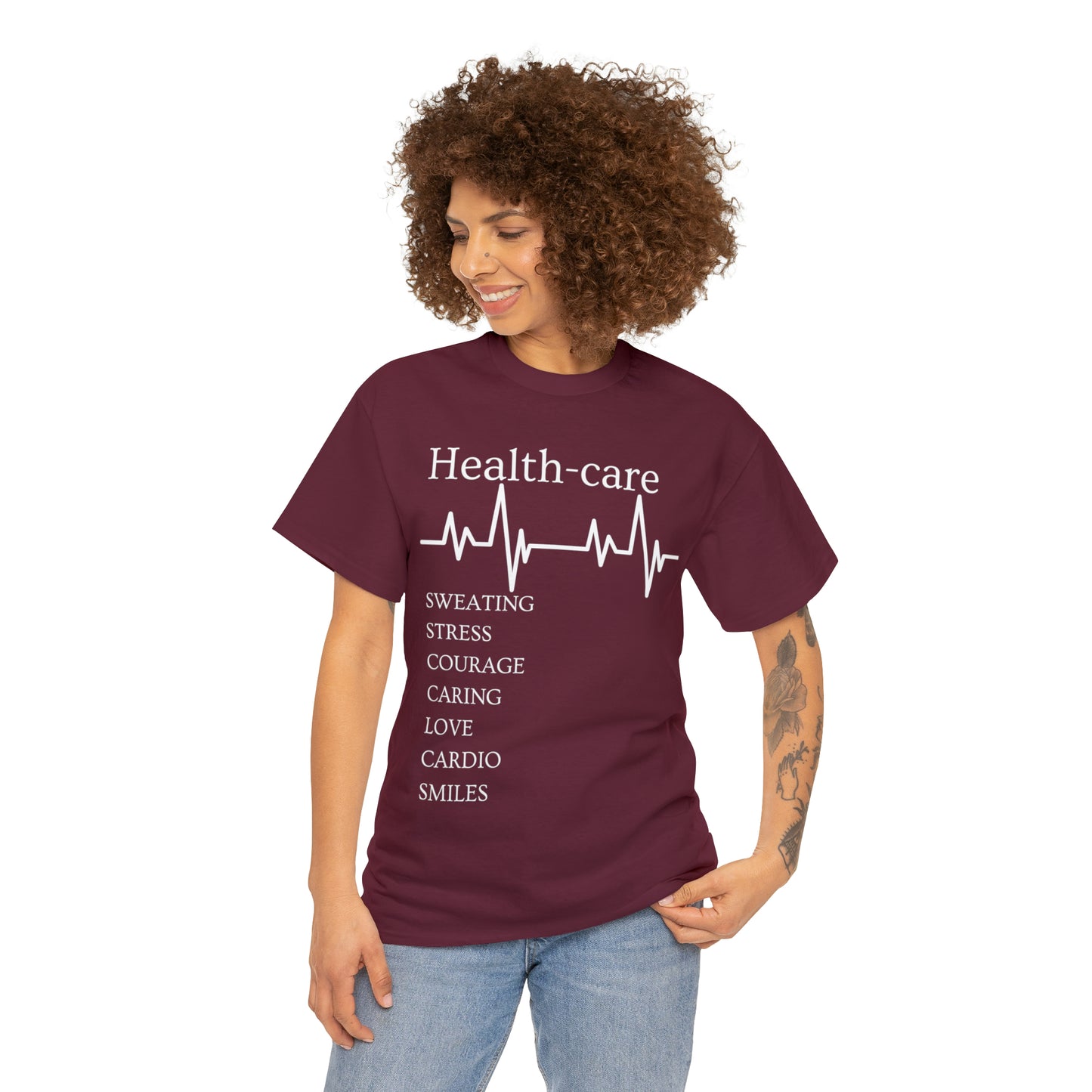 DCAL Healthcare humor Unisex Heavy Cotton Tee