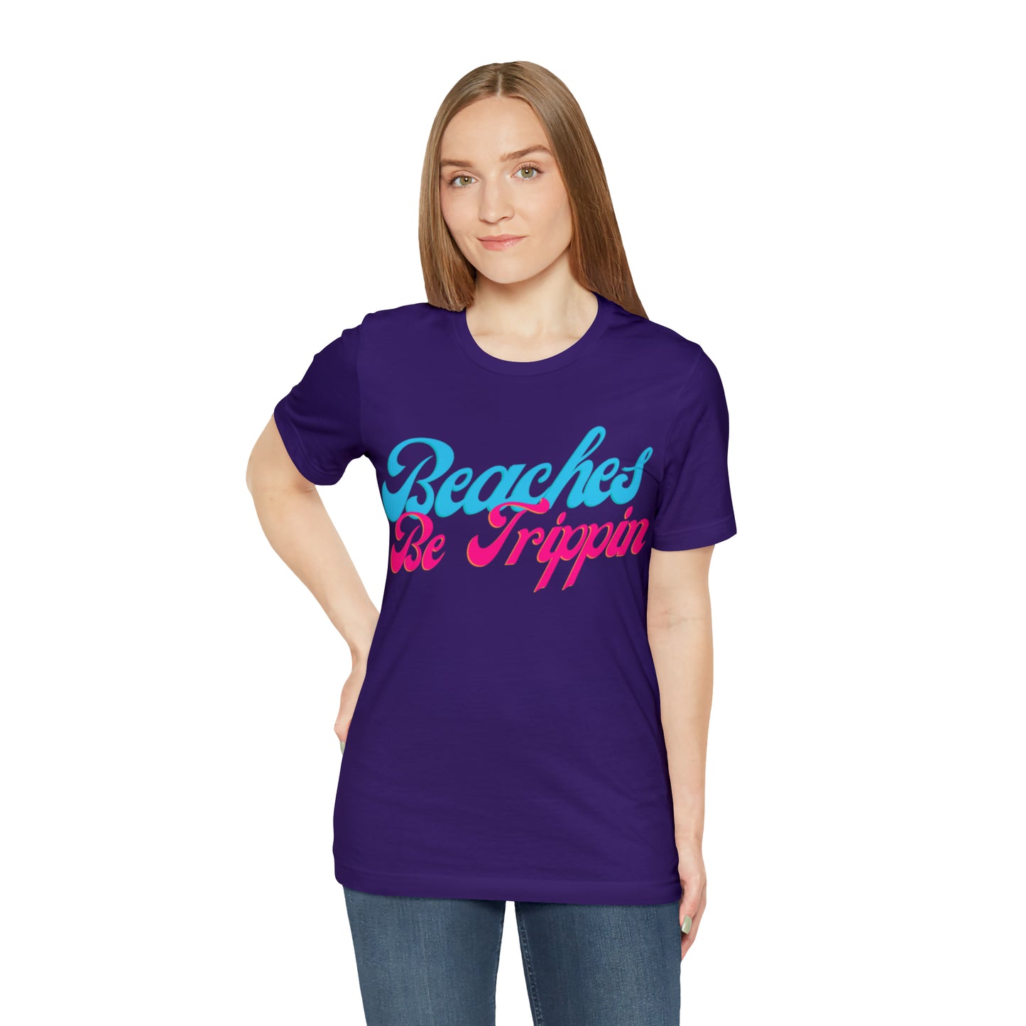 DCAL Beach Collection "Beach Be Trippin" Unisex Jersey Short Sleeve Tee