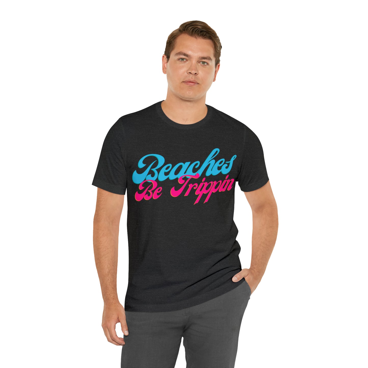 DCAL Beach Collection "Beach Be Trippin" Unisex Jersey Short Sleeve Tee