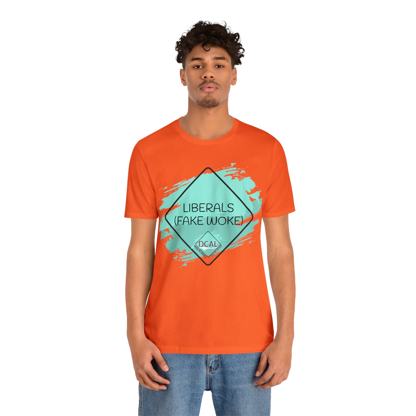 DCAL Graphic Tees "Fake Woke" Unisex Jersey Short Sleeve Tee