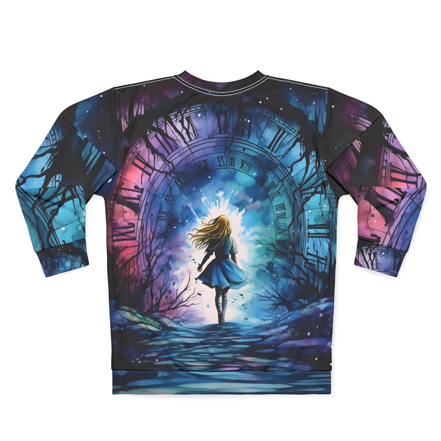 Copy of DCAL Graphic Tees "Clock" Halloween Unisex Sweatshirt
