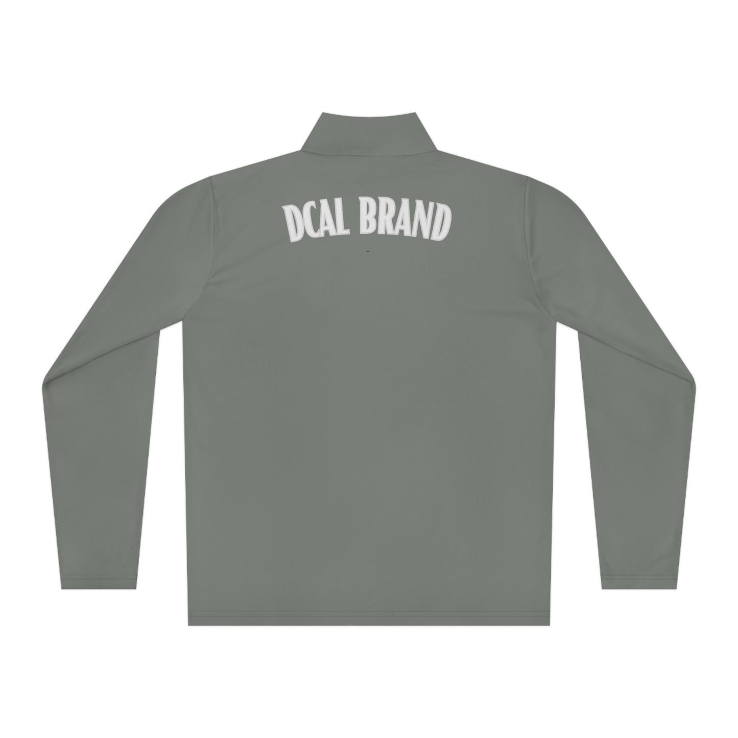 DCAL Brown Collection Unisex Quarter-Zip Pullover