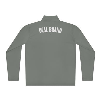 DCAL Brown Collection Unisex Quarter-Zip Pullover