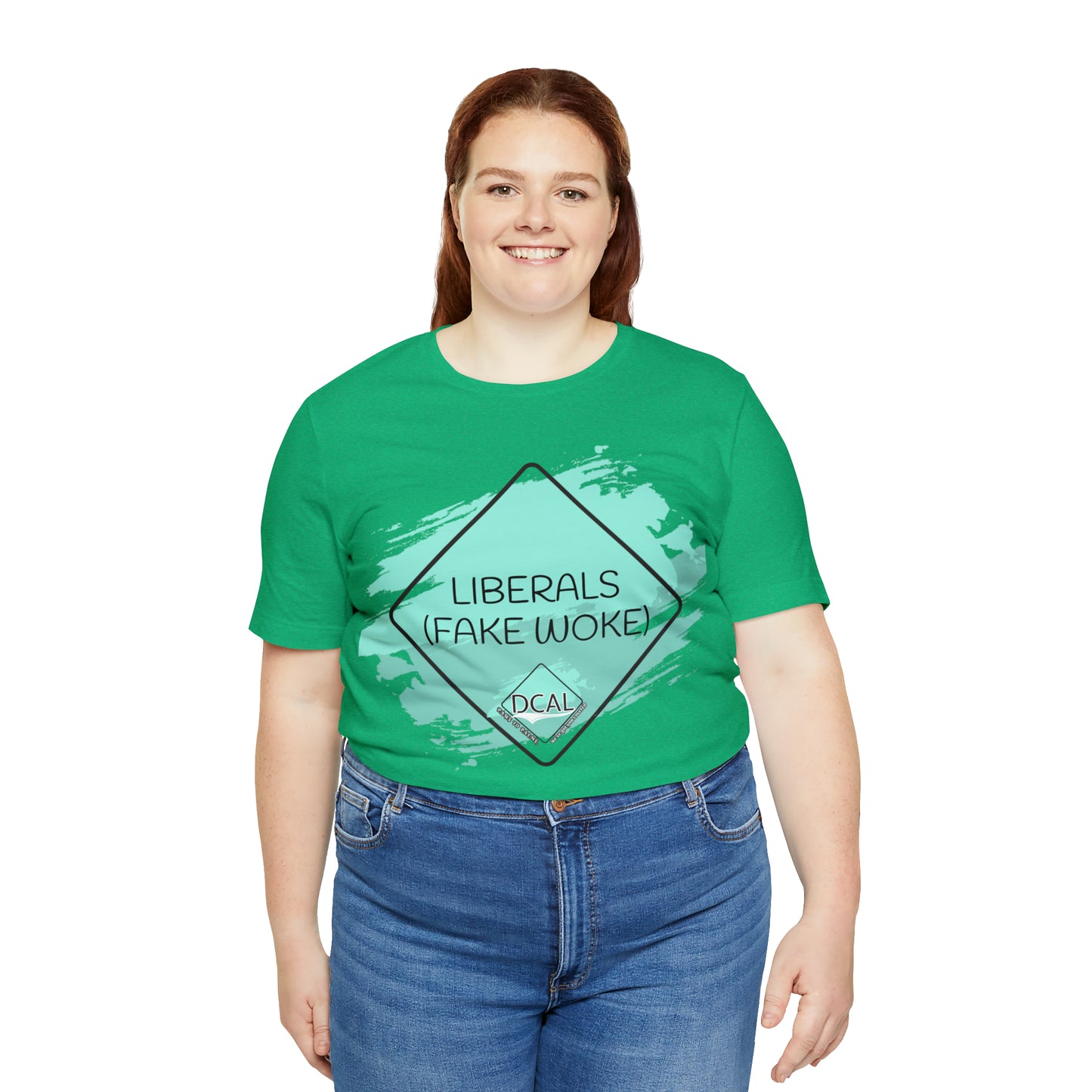DCAL Graphic Tees "Fake Woke" Unisex Jersey Short Sleeve Tee