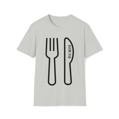DCAL Graphic Tees Novel "Fork & Knife" Unisex Softstyle T-Shirt