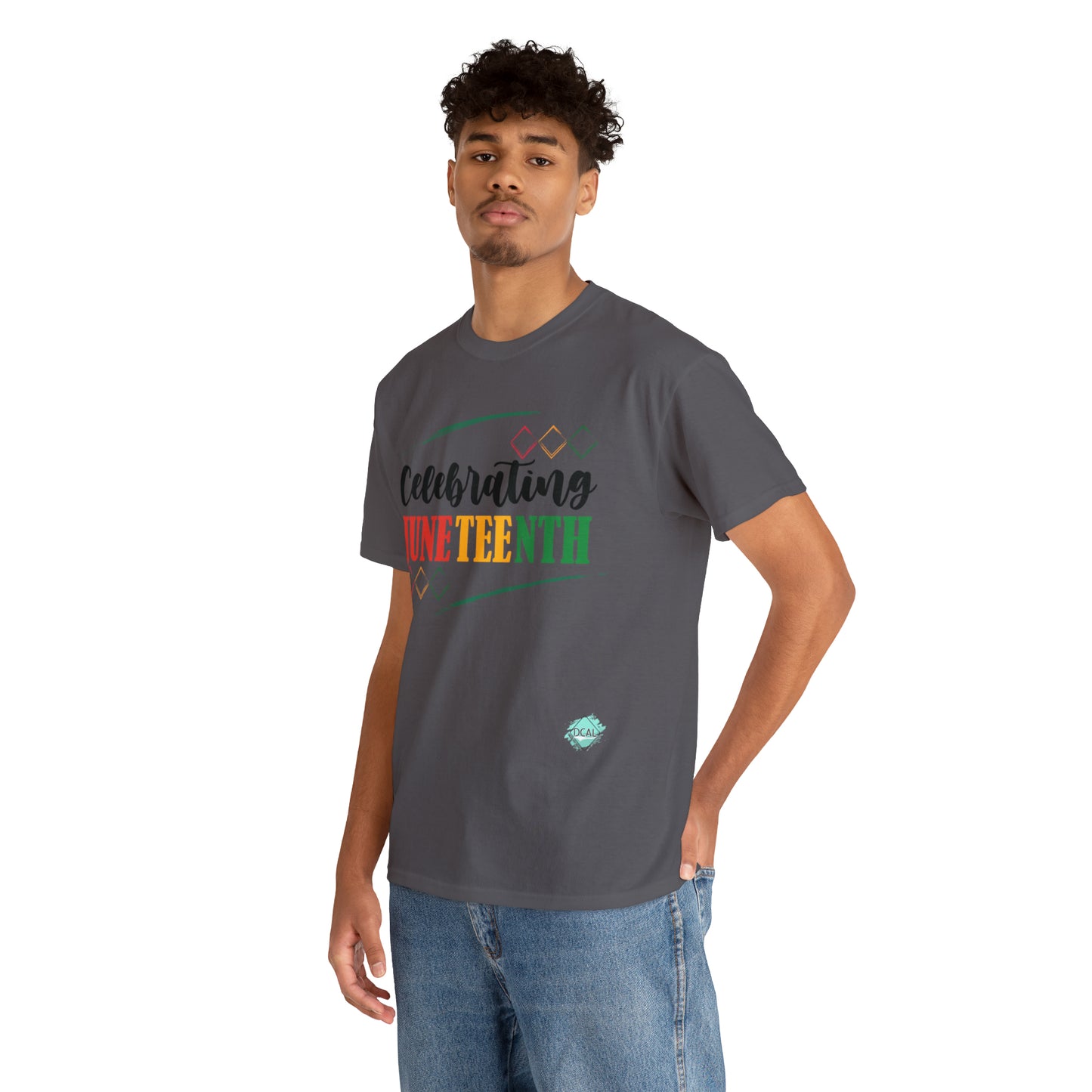 DCAL Juneteenth "Celebrating" Unisex Heavy Cotton Tee