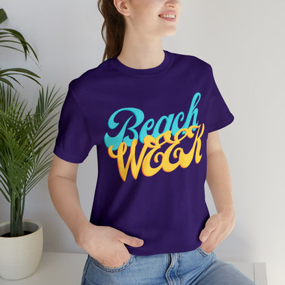 DCAL Beach Collection "Beach Week" Unisex Jersey Short Sleeve Tee