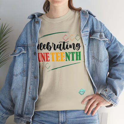 DCAL Juneteenth "Celebrating" Unisex Heavy Cotton Tee