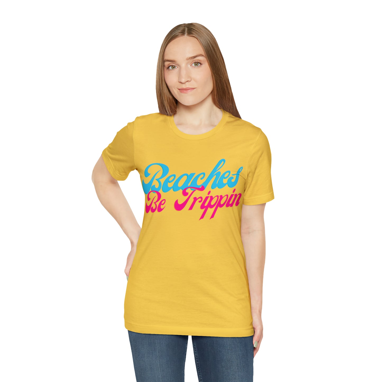 DCAL Beach Collection "Beach Be Trippin" Unisex Jersey Short Sleeve Tee