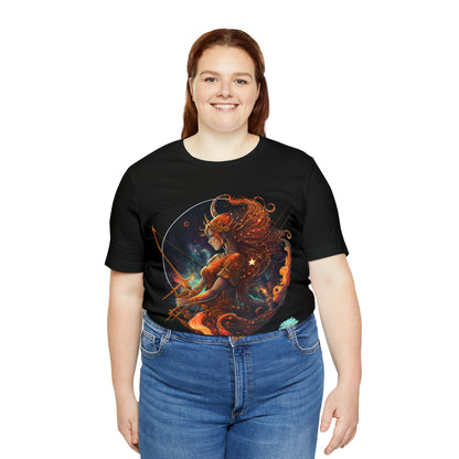 DCAL Zodiac Collection "Sagittarius" Unisex Jersey Short Sleeve Tee