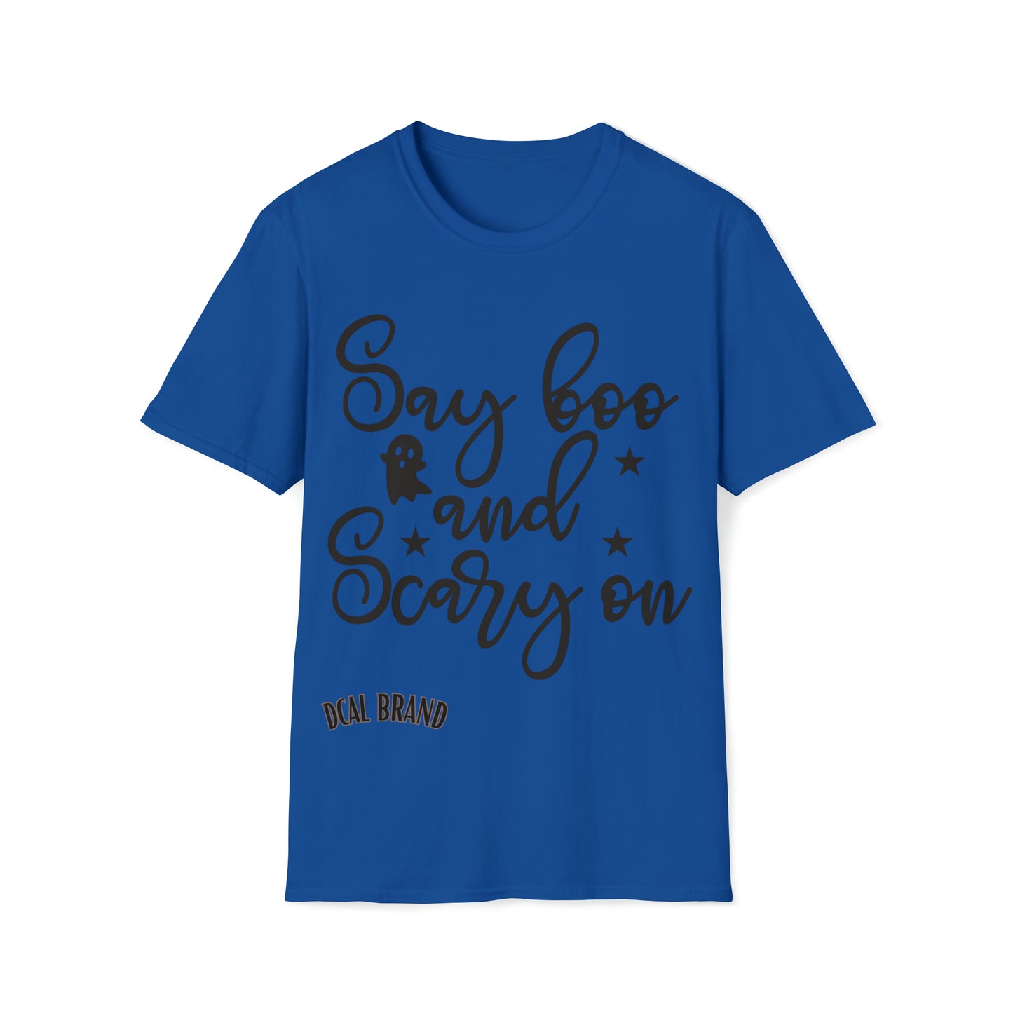 Graphic Tee Halloween "Scary On" Unisex Softstyle T-Shirt
