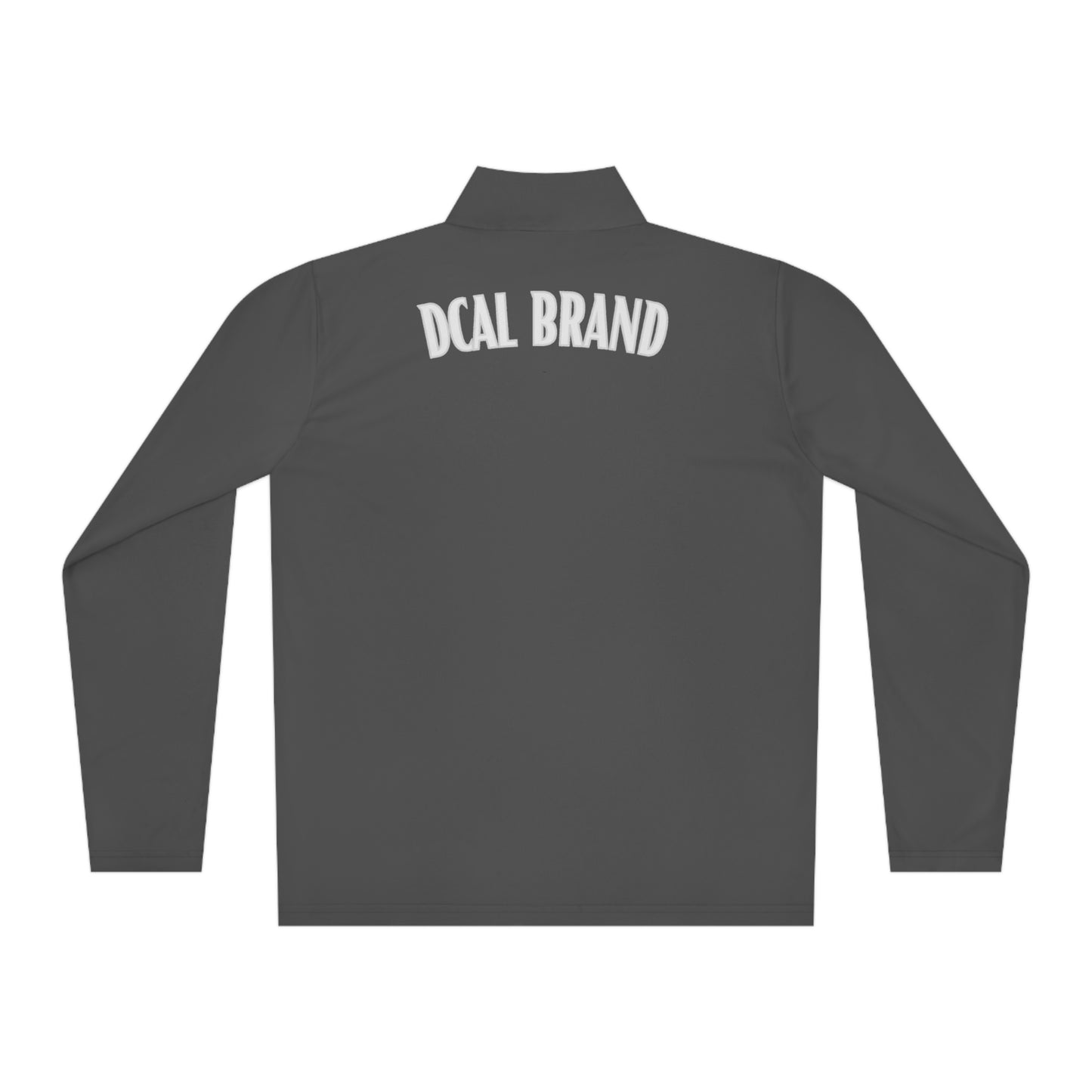 DCAL Brown Collection Unisex Quarter-Zip Pullover