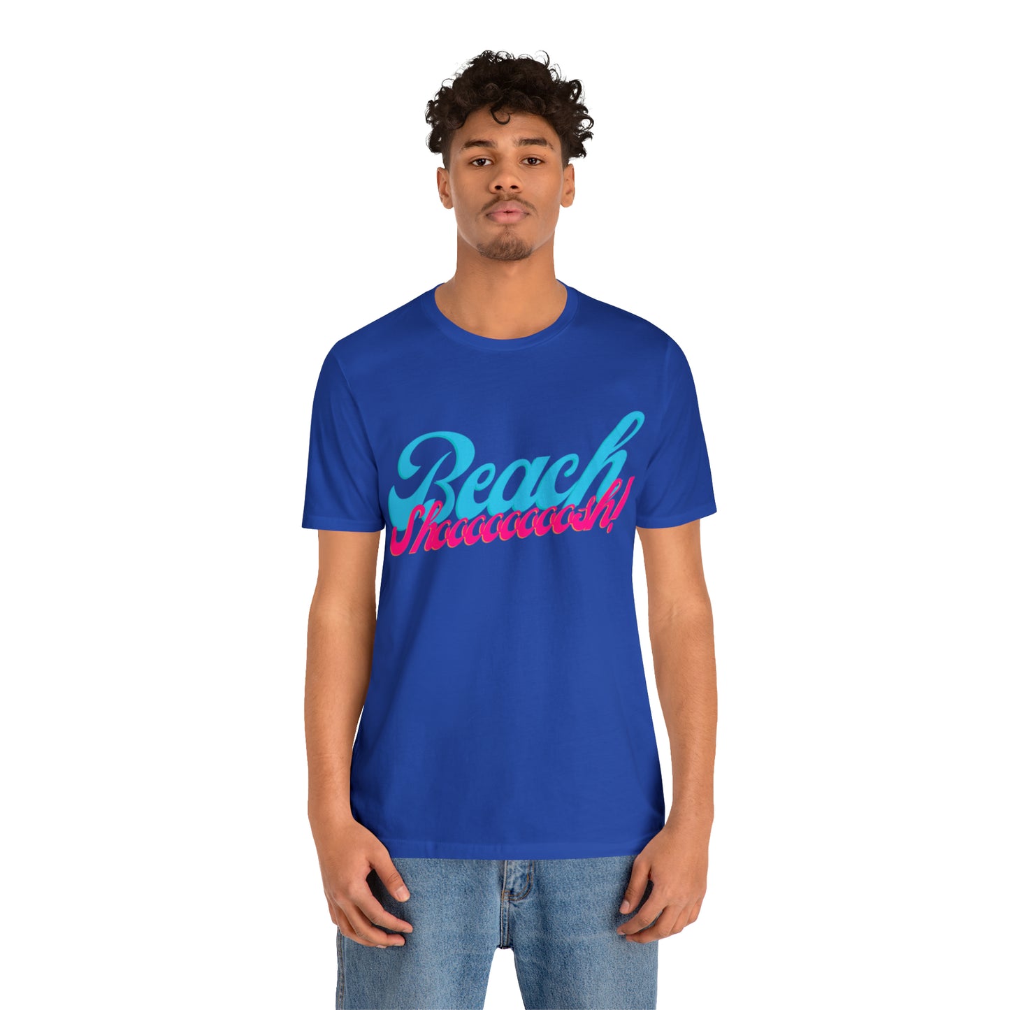 DCAL Beach Collection "Beach Shoosh" Unisex Jersey Short Sleeve Tee