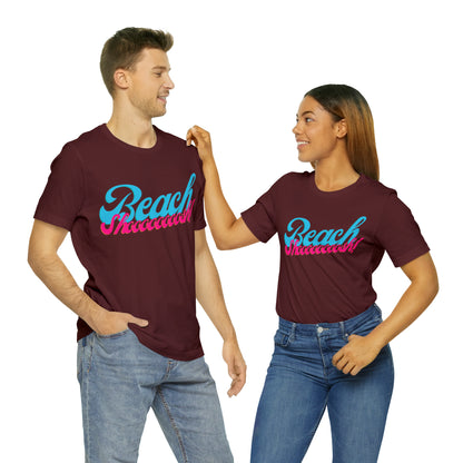 DCAL Beach Collection "Beach Shoosh" Unisex Jersey Short Sleeve Tee