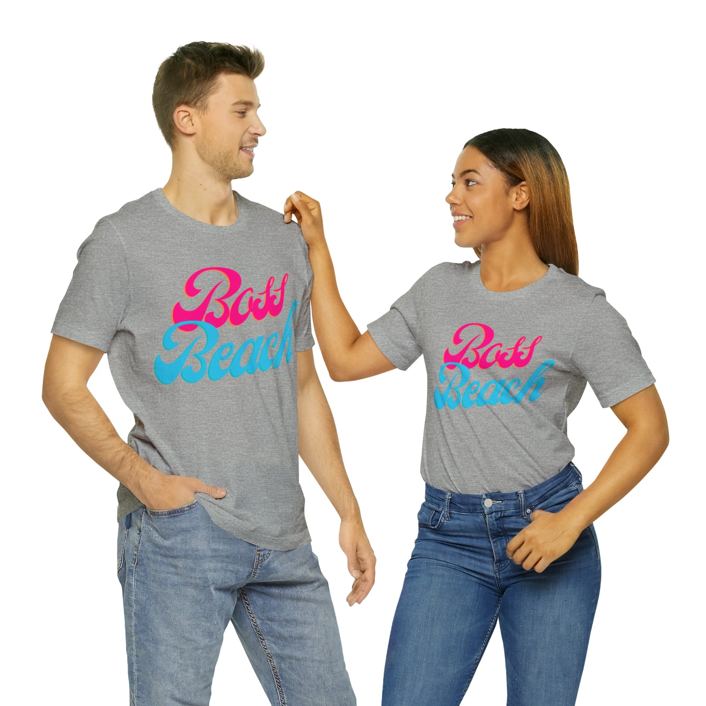DCAL Beach Collection "Boss Beach" Unisex Jersey Short Sleeve Tee
