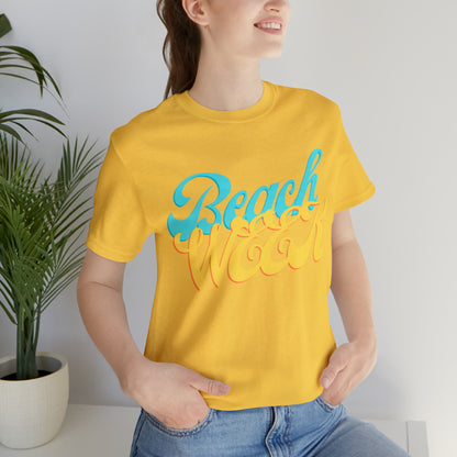 DCAL Beach Collection "Beach Week" Unisex Jersey Short Sleeve Tee