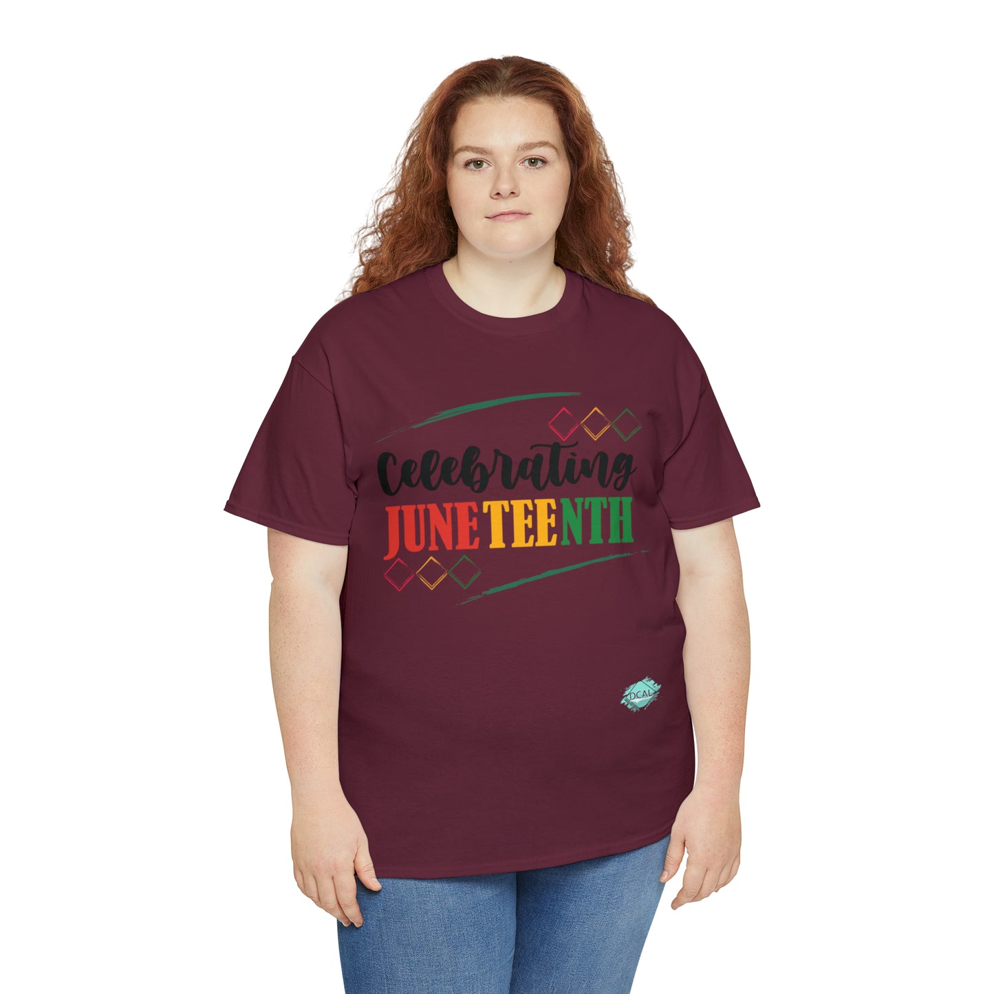 DCAL Juneteenth "Celebrating" Unisex Heavy Cotton Tee