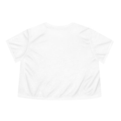 DCAL Graphic Tees "The Audacity" Women's Flowy Cropped Tee