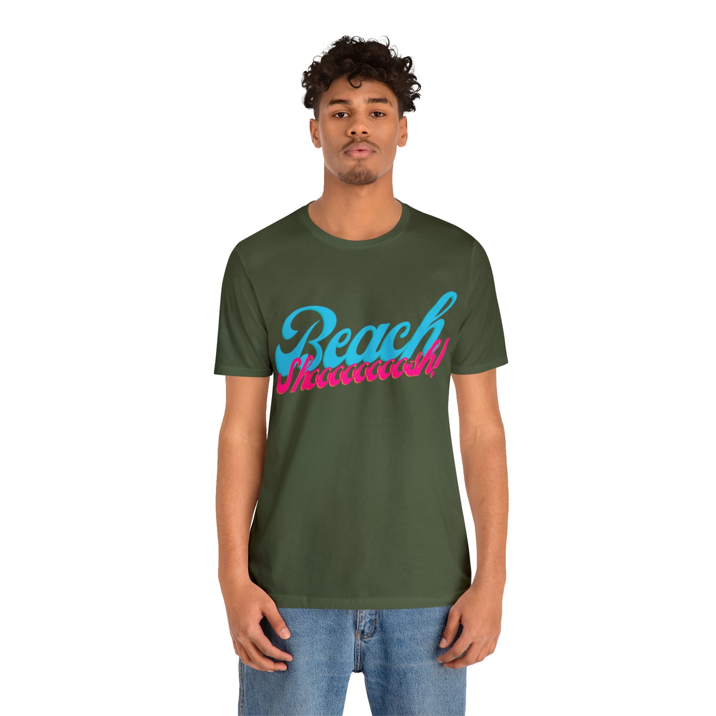 DCAL Beach Collection "Beach Shoosh" Unisex Jersey Short Sleeve Tee