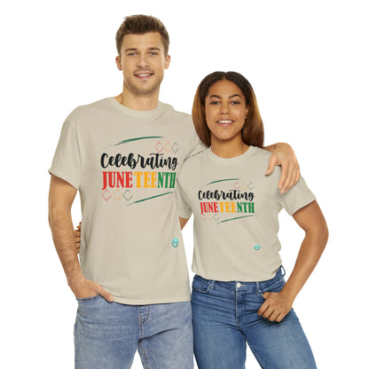 DCAL Juneteenth "Celebrating" Unisex Heavy Cotton Tee