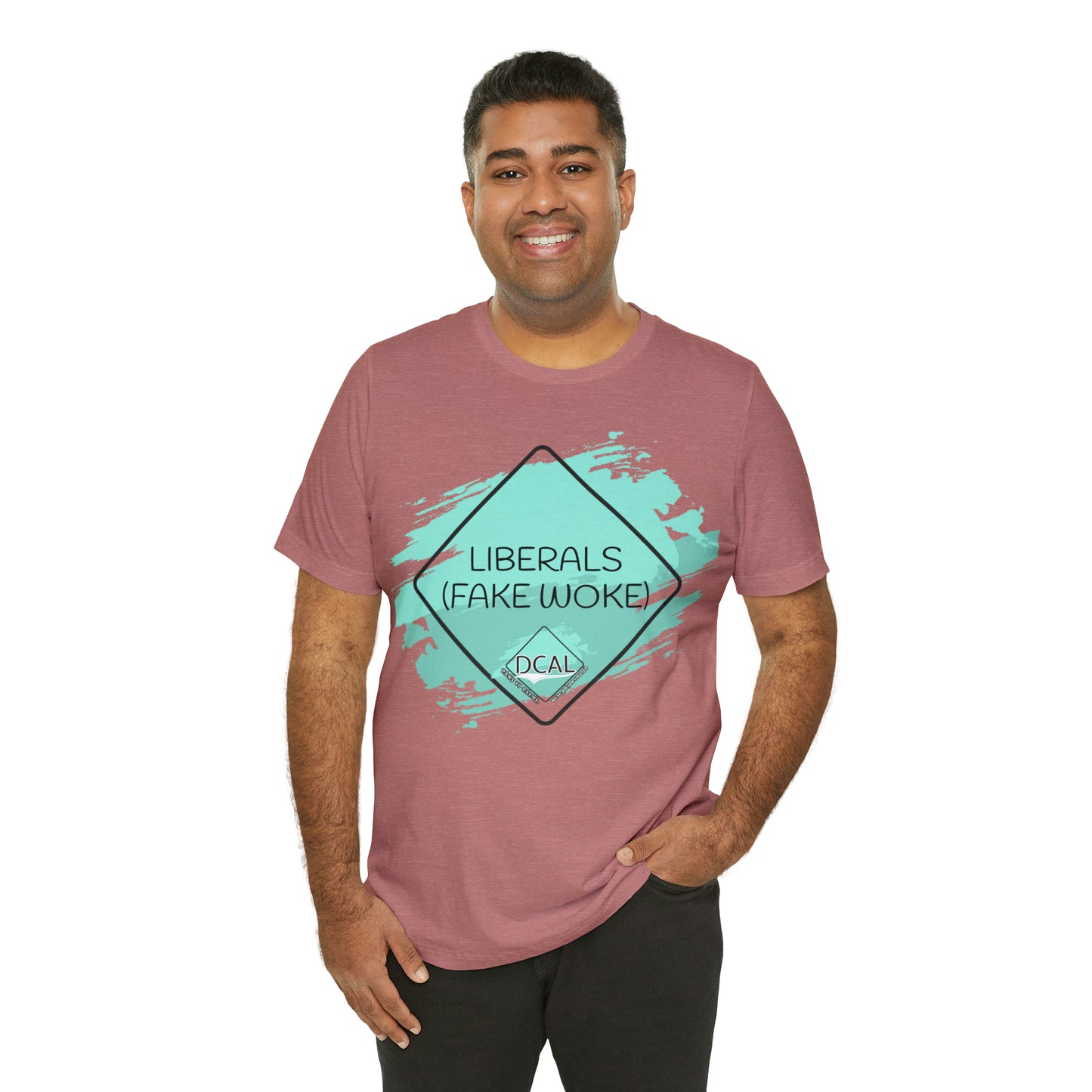 DCAL Graphic Tees "Fake Woke" Unisex Jersey Short Sleeve Tee
