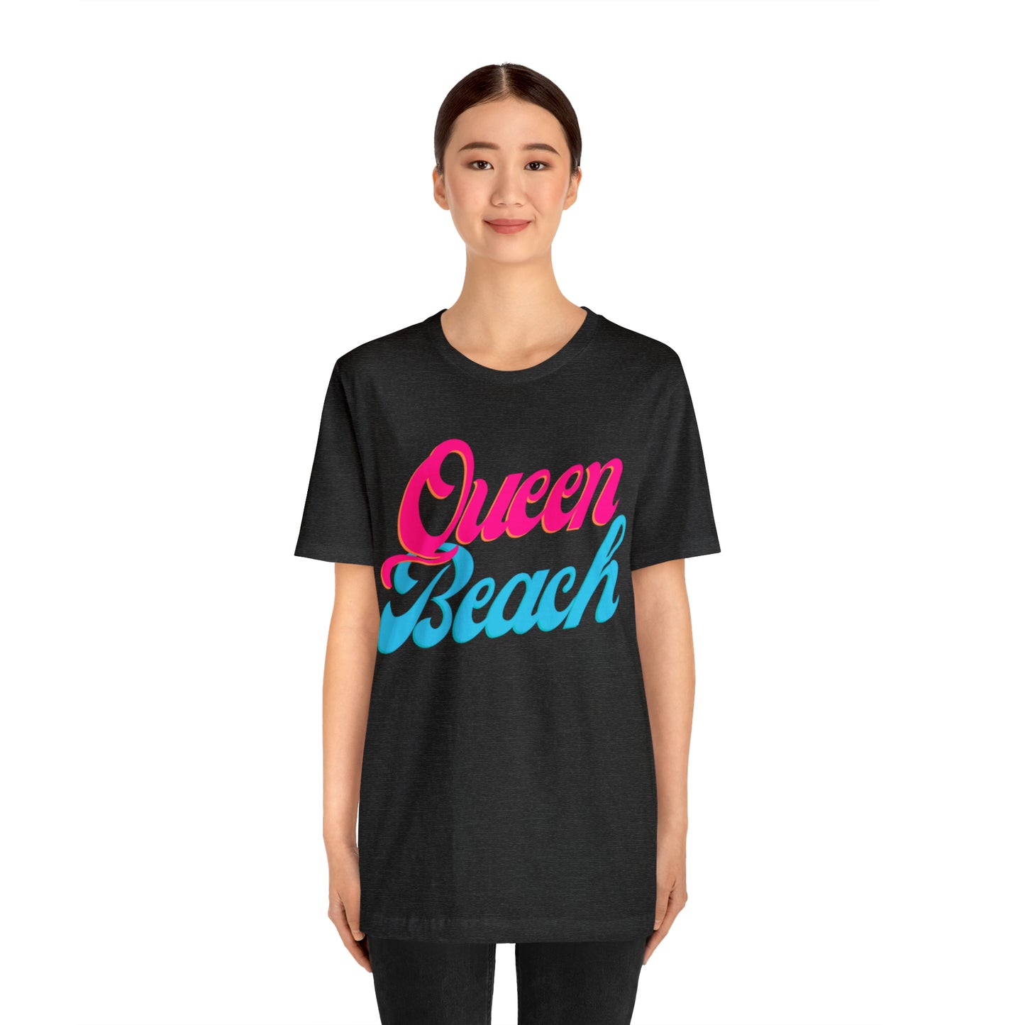DCAL Beach Collection "Queen Beach" Unisex Jersey Short Sleeve Tee